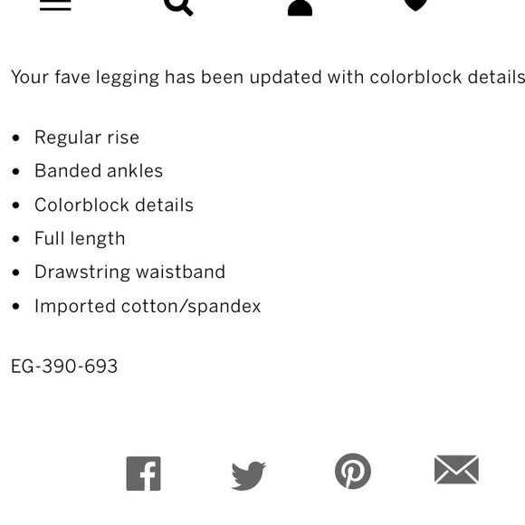 🖤SALE-NWT! PINK CAMPUS COLORBLOCK LEGGINGS🖤 - Picture 8 of 8